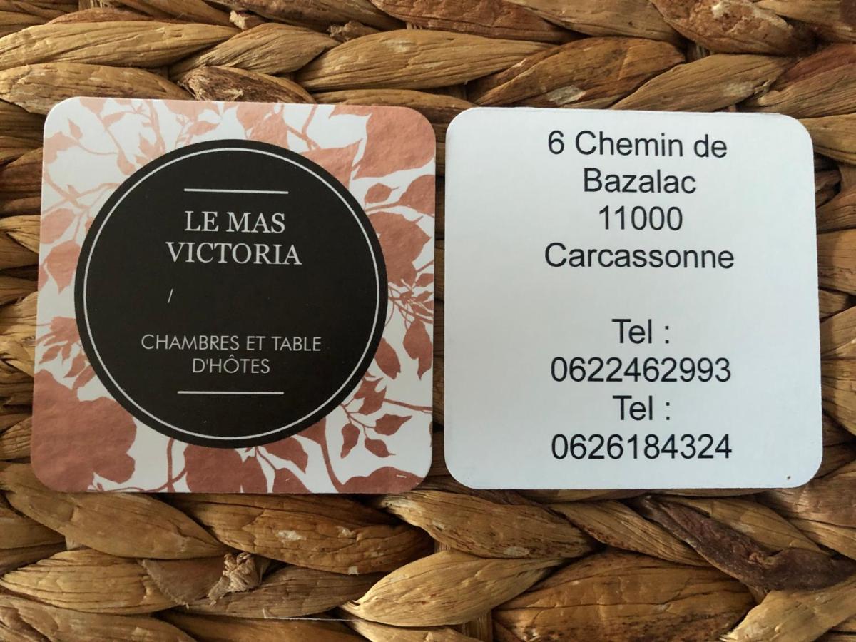 Le Mas Victoria - Chambres D'Hotes Avec Table D'Hotes-Parking Prive Ferme 卡尔卡松 外观 照片